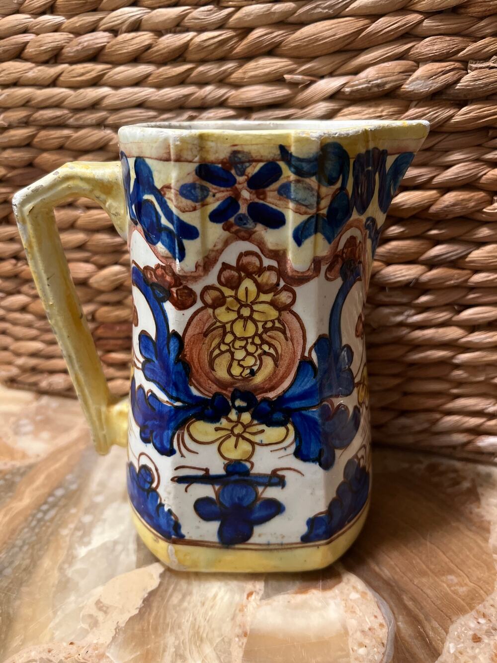 Made in Spain Painted Pitcher